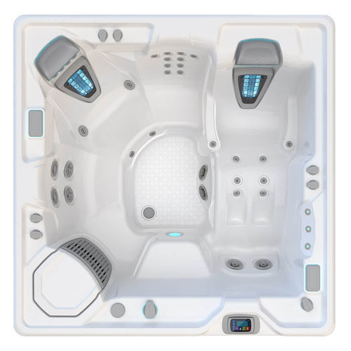 Каркасная спа-ванна - ARIA™ - HotSpring® Spas - квадратная / 5 мест / из акрила
