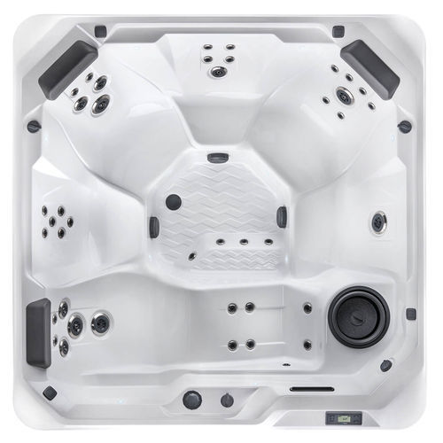 Каркасная спа-ванна - RELAY™ - HotSpring® Spas - квадратная / 6 мест / из акрила