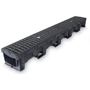 Лоток канализации с решеткой - Eyeleds - ACO Building Drainage - из композита / из полипропилена / для мостовой