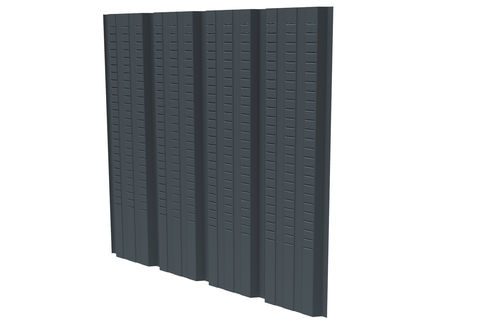 Панельная облицовка фасада - JI 25-267-1070 avec ventilation - Joris Ide - из стали