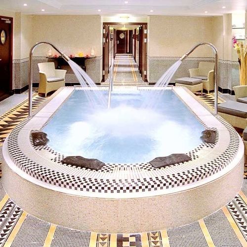Встраиваемая спа-ванна - Hydrospa III - Clairazur - другие формы / 10 мест / из мозаики