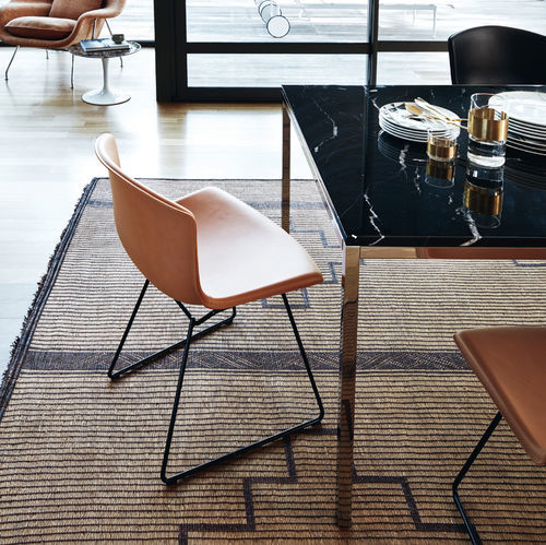 Современный cтул для столовых - SIDE  - Knoll international - для интерьера / из пластика / из бронзы