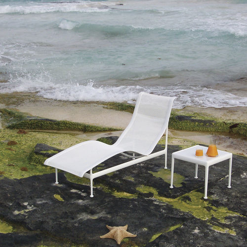 Современный журнальный столик - 1966 - Knoll international - из полиэстера / из экструдированного алюминия / из стали