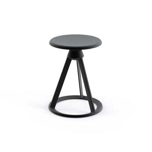 Современный табурет - Piton™ - Knoll international - из литого алюминия / с основанием из алюминия / с основанием из нержавеющей стали