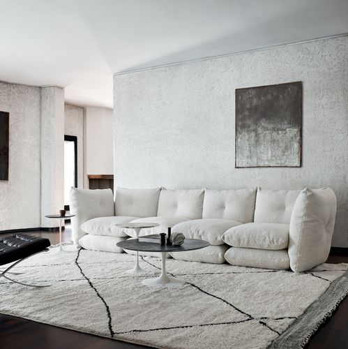 Модульный диван - Perron Pillo  - Knoll international - современный / из ткани / с подлокотниками