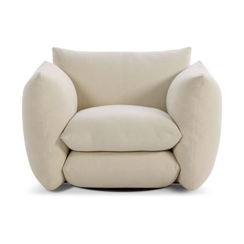 Современное кресло - PERRON PILLO - Knoll international - белое / контрактное / поворотное