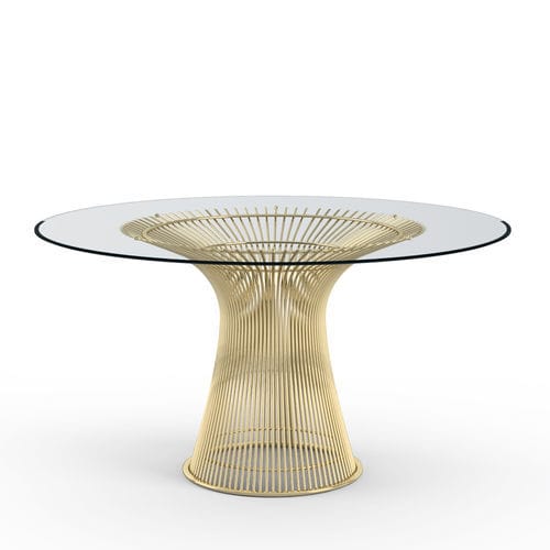 Современный стол - PLATNER - Knoll international - из пластика / из никеля / из стали