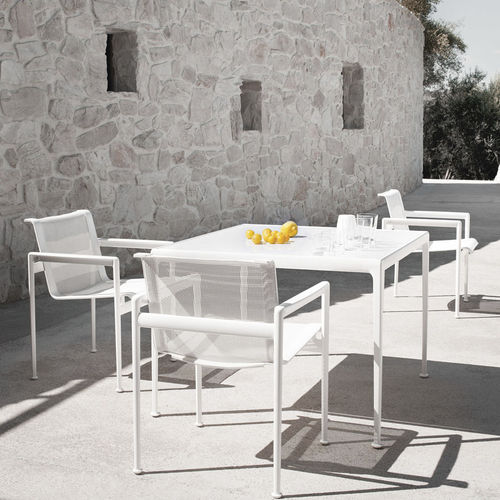 Современный cтул для столовых - 1966 - Knoll international - для наружного применения / виниловый / из полиэстера