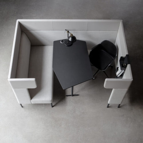 Модульный диван - FOURUS&reg; WORK BOOTH - Four Design - современный / из ткани / с высокой спинкой