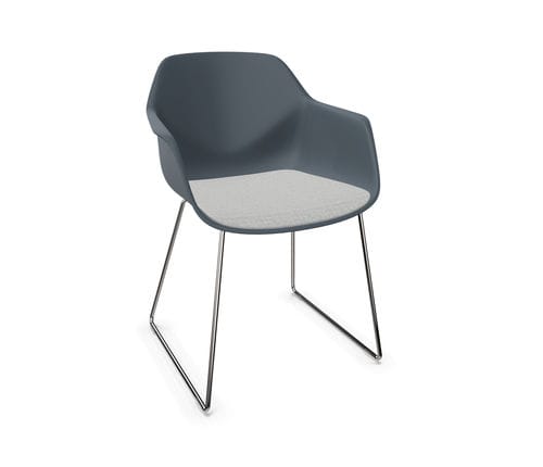 Современный стул для посетителей - FOURME&reg; 88 - Four Design - для интерьера / из стали / из биокомпозита