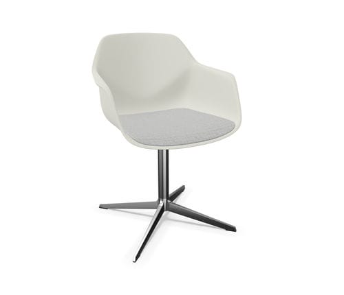 Современный cтул для ресторанов - FOURME&reg; LOUNGE - Four Design - для интерьера / из ткани / с основанием из древесины
