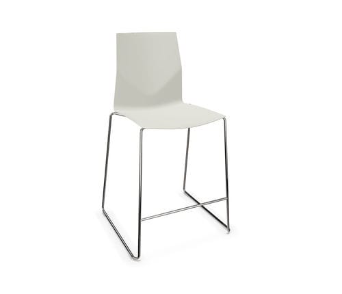 Современный барный стул - FOURCAST&reg;2 HIGH/COUNTER - Four Design - для интерьера / из ткани / из дерева