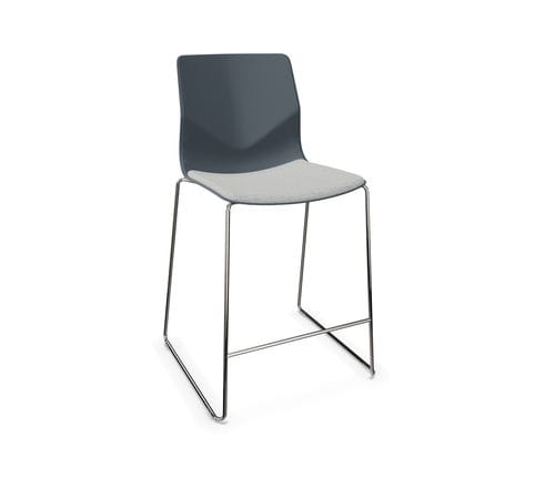 Современный барный стул - FOURSURE&reg; 90/105 - Four Design - для интерьера / из полипропилена / обитый