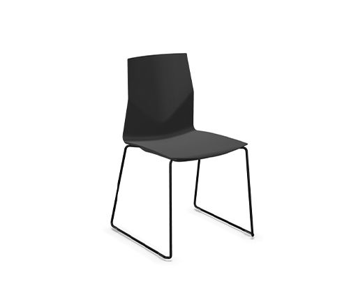 Современный стул для посетителей - FOURCAST&reg;2 LINE ECO - Four Design - для интерьера / из полипропилена / из переработанного пластика