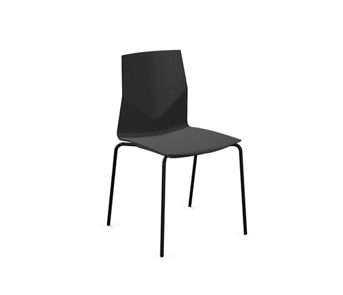 Современный стул для посетителей - FOURCAST&reg;2 FOUR ECO - Four Design - для интерьера / из стали / из полипропилена