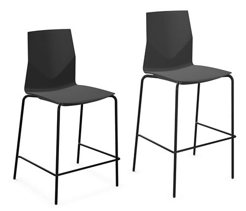 Современный барный стул - FOURCAST&reg;2 COUNTER/HIGH FOUR ECO - Four Design - для интерьера / из стали / из полипропилена