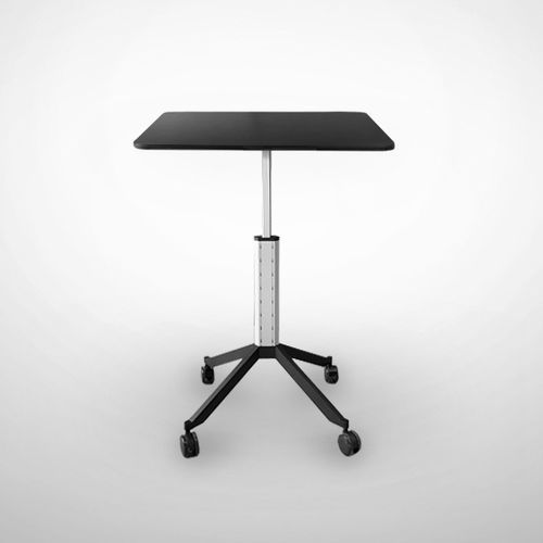 Современный стол - W-635 000 - Adeco - из бука / дерево / с основанием из металла