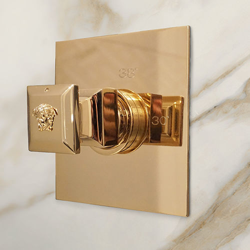 Однорычажный смеситель для раковины - G9102425 - Versace Ceramics - настенный / термостатический / из металла