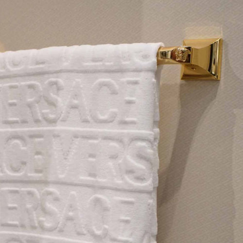Вешалка для полотенец 1 держатель - G9102454 - Versace Ceramics - настенная / из металла