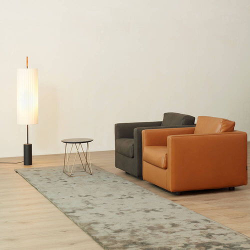 Современное кресло - GRACE 2 - Atelier Alinea - из кожи / из ткани / со съемным покрытием
