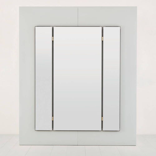 Настенное зеркало - WELTI - Atelier Alinea - современное / прямоугольное / из стали