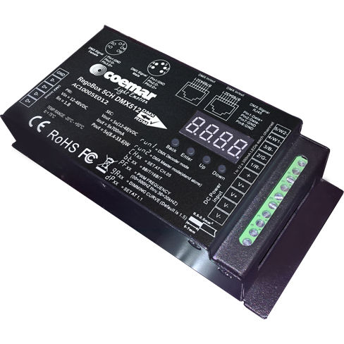 Контроллер DMX 48 каналов - REGOBOX 5CH DMX512 - Coemar Lighting S.r.l. - цифровой