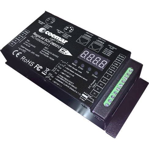 Контроллер DMX 48 каналов - REGOLED 5CH DMX512 - Coemar Lighting S.r.l. - цифровой