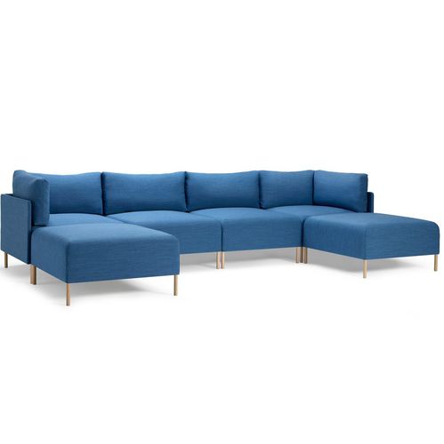Модульный диван - BLOCKS - OFFECCT - современный / из ткани / из кожи