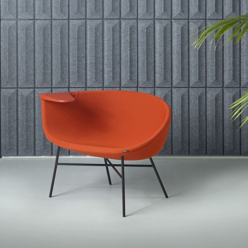 Современный cтул - MOMENT - OFFECCT - для интерьера / из ткани / из кожи