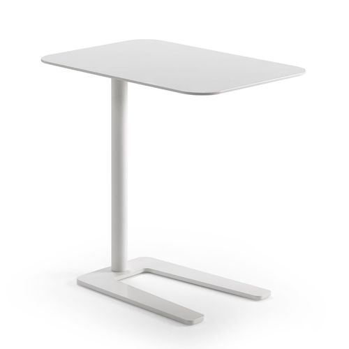 Современный вспомогательный столик - TOOL - OFFECCT - из металла / прямоугольный / с регулируемой высотой