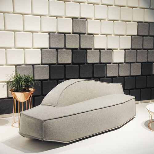 Акустическая панель для стены - SOUNDWAVE® PIX - OFFECCT - из полиэфирного волокна / цветная / для офиса