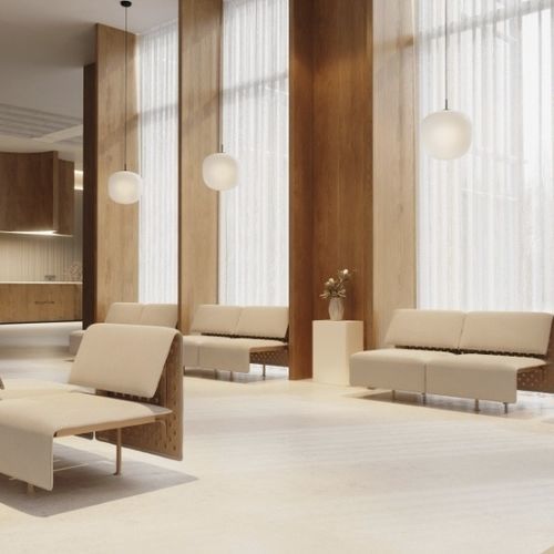 Модульный диван - 2OT00 - OFFECCT - современный / из алюминия / из окрашенной стали