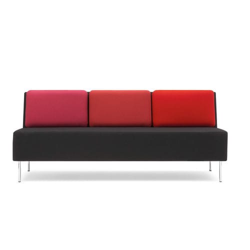 Модульный диван - PLAYBACK - OFFECCT - современный / из ткани / из кожи