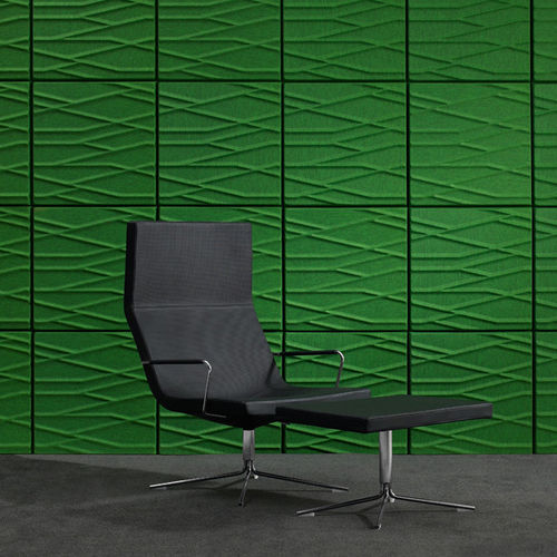 Настенная акустическая панель - SOUNDWAVE® BOTANIC - OFFECCT - из полиэфирного волокна / квадратная / цветная