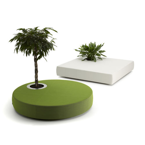 Современная банкетка - GREEN ISLANDS  - OFFECCT - из ткани / из кожи / из цельной древесины