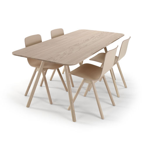 Современный стол - KALI - OFFECCT - из дуба / из ясеня / прямоугольный