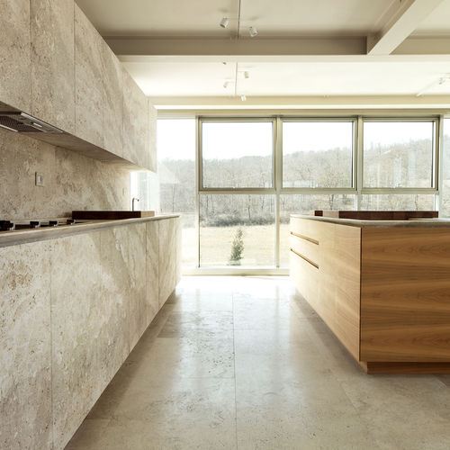 Современная кухня - OCO KITCHEN - Vaselli Marmi - из натурального камня / из металла / из дерева