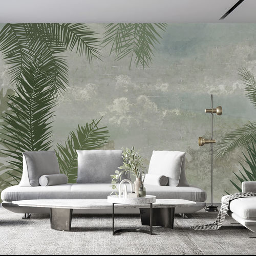 Современный обои - AMBIANCE TROPICALE - Arta WallDeco - природный мотив / панорамный / зеленый