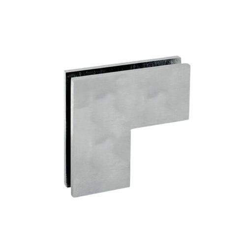 Стеклянный захват из стали - FLAT - Trivel - из нержавеющей стали / из стекла / для двери