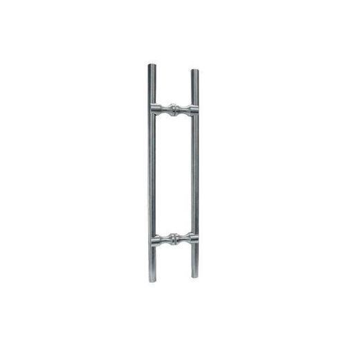 Стационарная дверная ручка для стеклянной двери - T4760 - Trivel - из нержавеющей стали / из дерева / из пластика