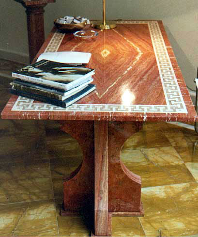 Классический стол - PERSIAN - Leonardo Caminetti GmbH - из мрамора / прямоугольный