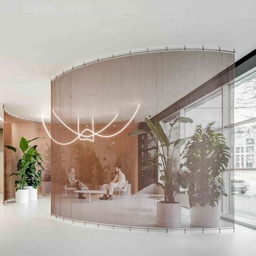 Металлическая сетка из нержавеющей стали - MIES F - Codina Architectural - из меди / из алюминия / из латуни