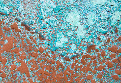 Декоративная краска - COOPER : PATINA - BLUE GREEN 01 - Metalier International Ltd - для стены / металлизированный эффект