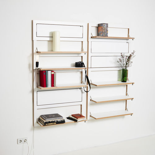 Стеллаж для торговли - Fläpps Regal/Shelf - AMBIVALENZ - для библиотек / для офиса / для музея