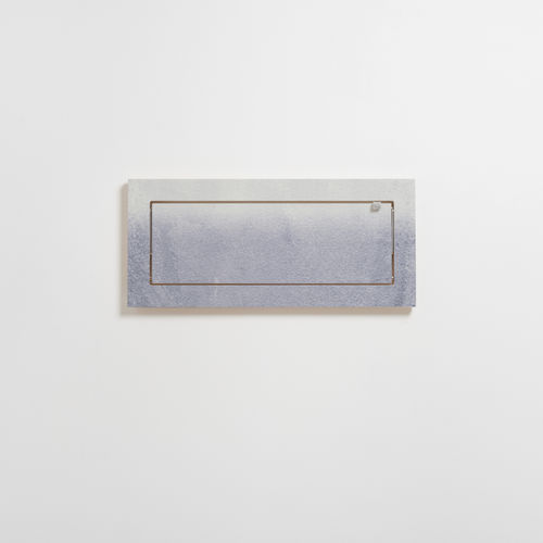 Настенный стеллаж - FLÄPPS REGAL 60X27-1 ART COLLECTION - AMBIVALENZ - модульный / современный / из лакированной древесины