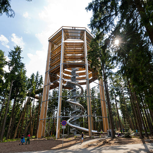 Поворотная горка - TREE TOP WALK LIPNO  - atlantics GmbH - для игровой площадки / из нержавеющей стали / высокоскоростная