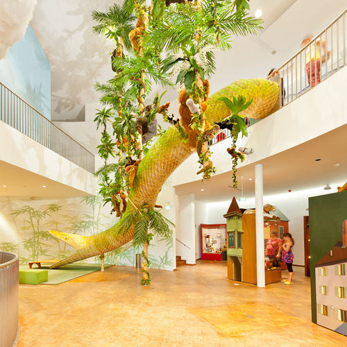 Поворотная горка - STEIFF-MUSEUM GIENGEN - atlantics GmbH - для игровой площадки / из нержавеющей стали / трубчатая