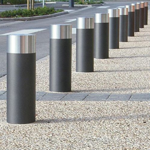 Защитный столбик - ALLIAGE - univers & cité | mobilier urbain - неподвижный / полуавтоматический / из нержавеющей стали
