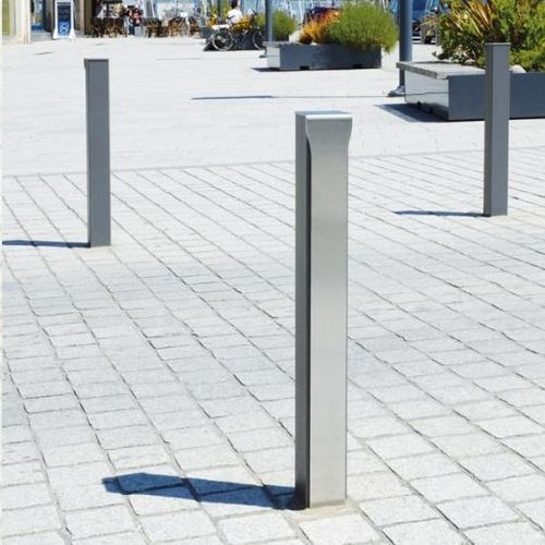 Защитный боллард - FUSION - univers & cité | mobilier urbain - неподвижный / из стали / из нержавеющей стали