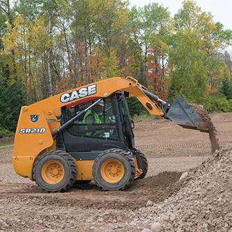 Компактный погрузчик - SR210 - Case Construction